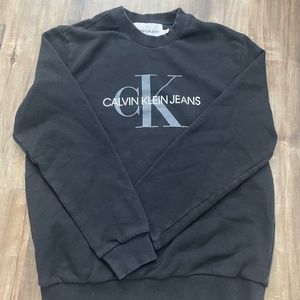 CalvinKlein Black Crewneck Size L
